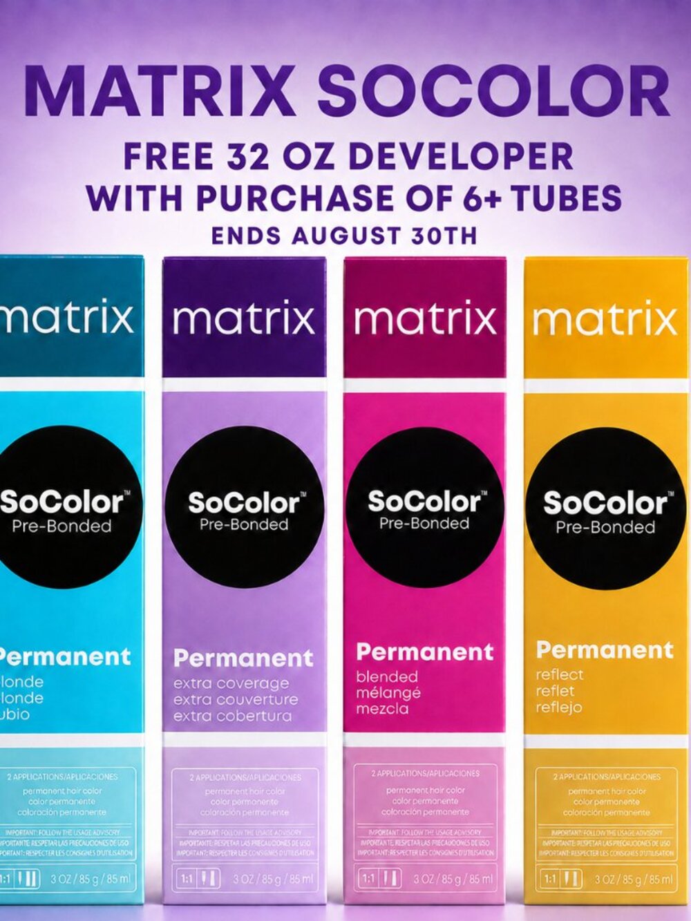 Matrix SoColor Pre-Bonded Permanent Hair Color – All Shades Available